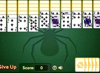 Игра пасьянс паук 1 масть бесплатно онлайн